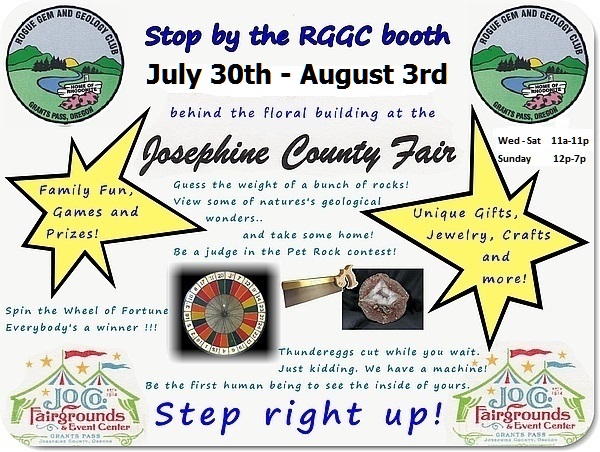 RGGC Booth at the 2025 Josephine County Fair