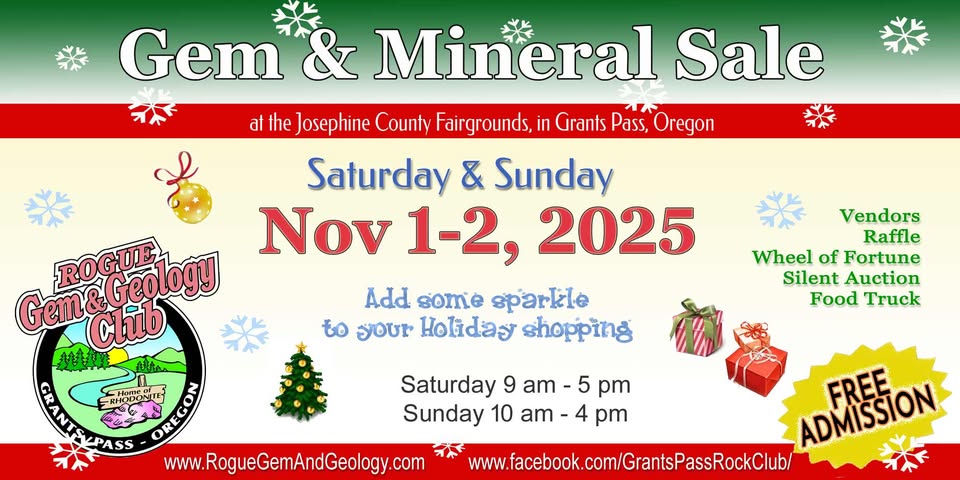 RGGC Fall 2025 Holiday Gem Sale flyer