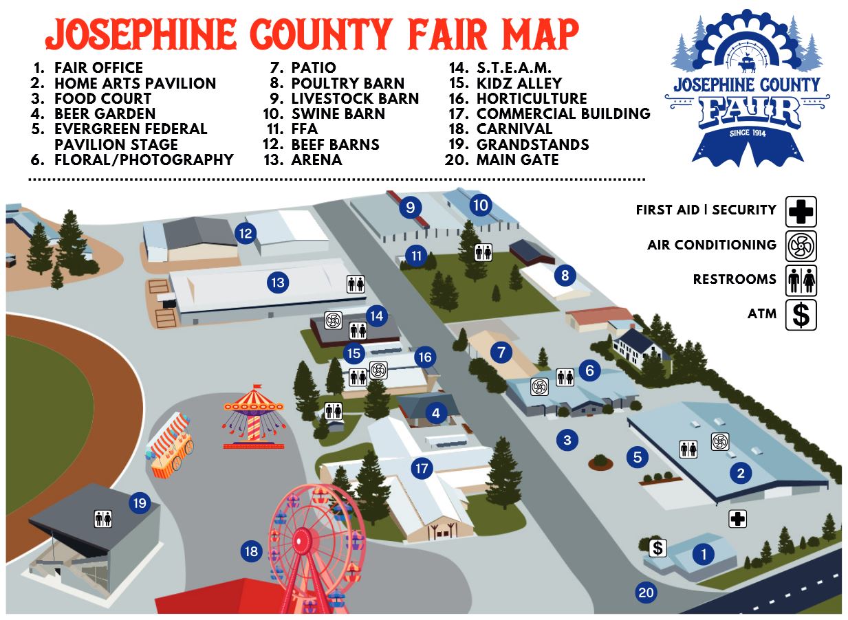 JoCo Fairgrounds map