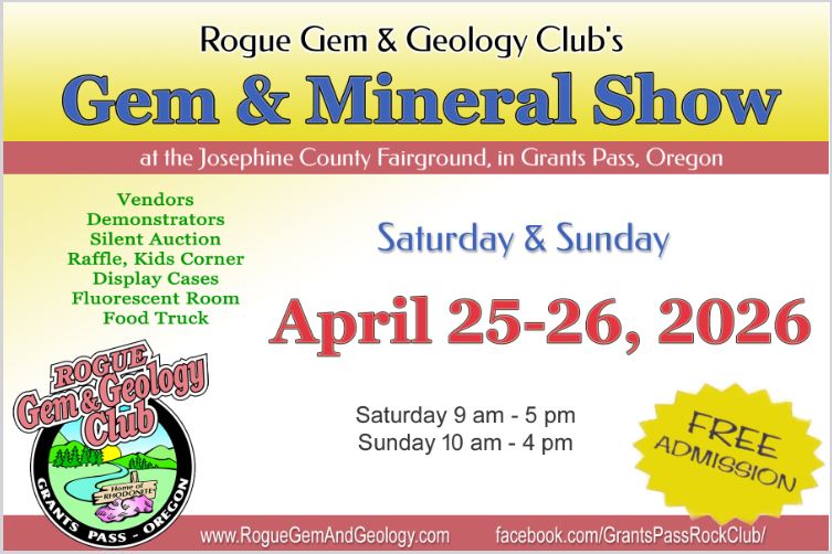 RGGC 2026 Spring Show flyer